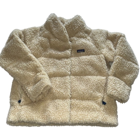 Patagonia Recycled High-Pile Fleece Down Jacket Size L - Picture 5 of 8